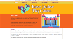 Desktop Screenshot of indooroutdoorplaycentres.co.za